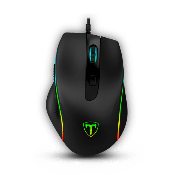 Mouse T-Dagger  Recruit 2 Rgb Cableado Usb 7.200 Dpi 3.200 Dpi