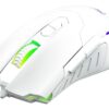 Mouse T-Dagger  Beifadier Blanco Rgb Cableado Usb 7.200 Dpi - Image 2
