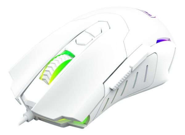 Mouse T-Dagger  Beifadier Blanco Rgb Cableado Usb 7.200 Dpi - Image 2
