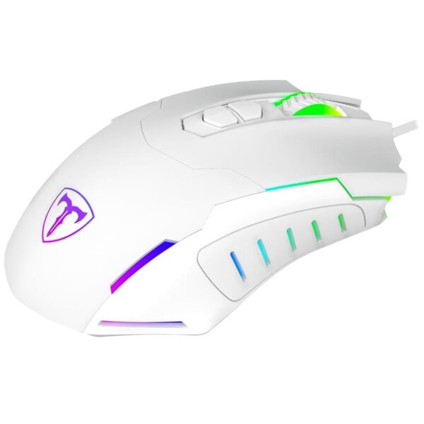 Mouse T-Dagger  Beifadier Blanco Rgb Cableado Usb 7.200 Dpi - Image 3