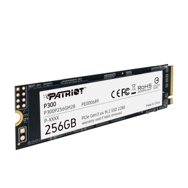 Disco Solido M.2 Patriot P300 256Gb Pcie Nvme Gen 3 - Image 3