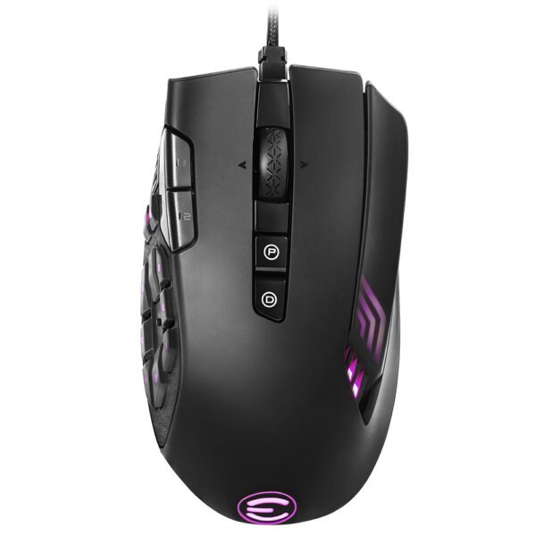 Mouse Evga Evm-904-W1-15Bk-Kr X15 Mmo Gaming Usb 16.000 Dpi - Image 3