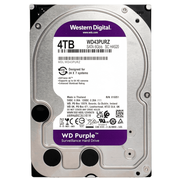 Disco Interno Wester Digital Wd43Purz 4Tb 3.5"  Sata Iii - Image 2