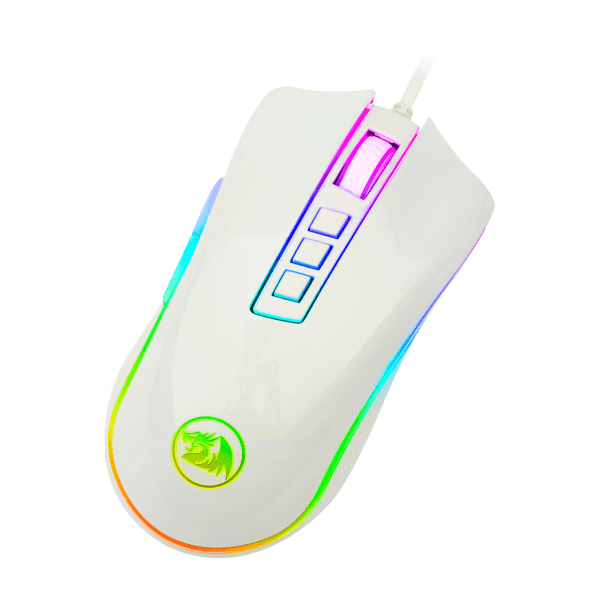 Mouse Redragon M711W Rgb Cobra Blanco 10.000 Dpi - Image 2