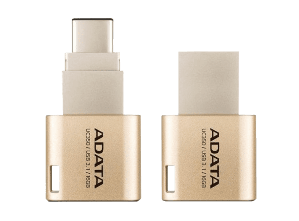 Pendrive Adata Uc350 16Gb Usb 3.1 Dorado