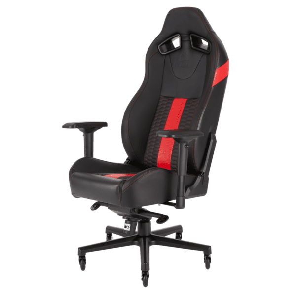 Silla Corsair  T2 Road Warrior Gaming Negro/Rojo - Image 3