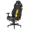 Silla Corsair  T2 Road Warrior Gaming Negro/Amarillo - Image 3