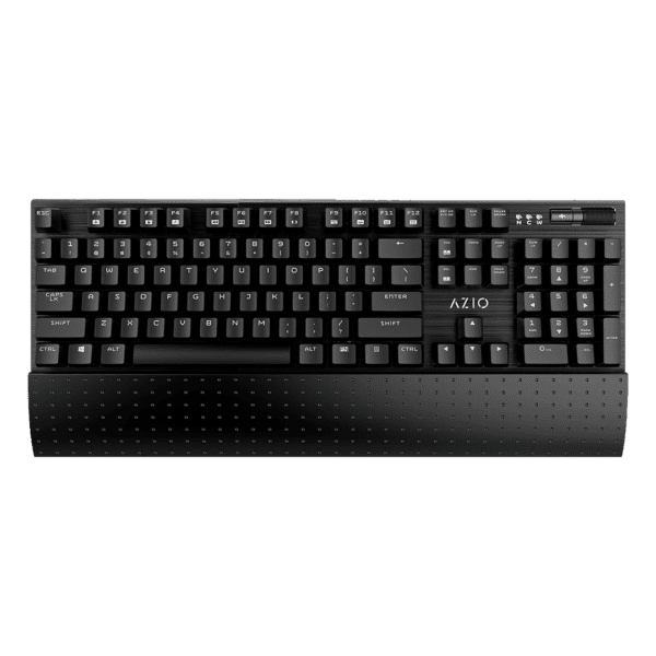 Teclado Azio Mgk1-K Mecánico Led Blanca Switch Marrón - Image 2