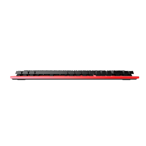 Teclado Azio Mk-Hue-Rd  Rojo Mecánico Led Blanca  Switch Outemu Marron - Image 3
