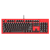 Teclado Azio Mk-Hue-Rd  Rojo Mecánico Led Blanca  Switch Outemu Marron