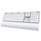 Teclado Azio Mk-Mac-Bt01 Mecánico Para Mac Led Blanca  Switch Marron