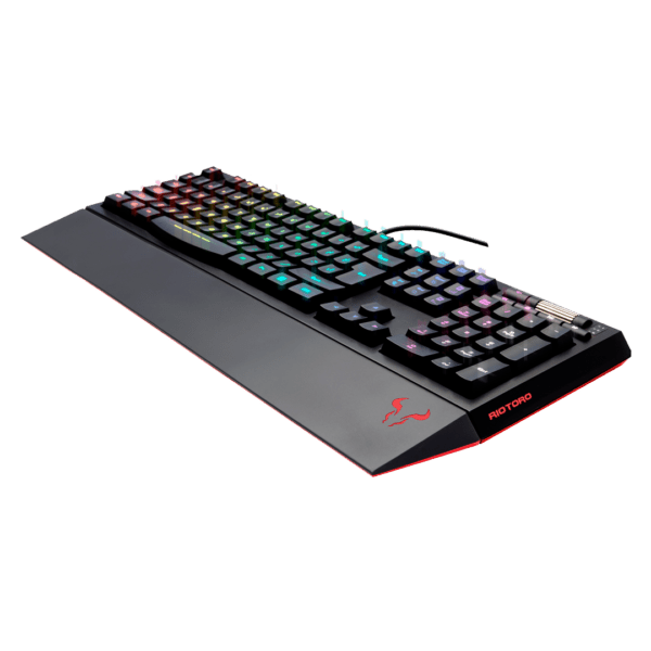 Teclado Riotoro Ghostwriter Mecánico Switch Cherry Mx Marrón