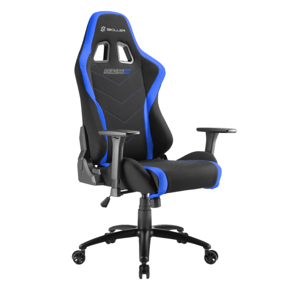 Silla Sharkoon Skiller Sgs2 Cubierta De Tela,Negro/Azul - Image 3