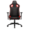 Silla Sharkoon Elbrus 2 De Acero Y Cuero Sintetico, Negro/Rojo - Image 2