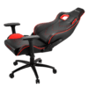 Silla Sharkoon Elbrus 2 De Acero Y Cuero Sintetico, Negro/Rojo - Image 4