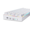 Teclado Redragon K530W Draconic Rgb  Blanco Mecánico Switch Marrón - Image 2