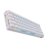 Teclado Redragon K530W Draconic Rgb  Blanco Mecánico Switch Marrón - Image 3