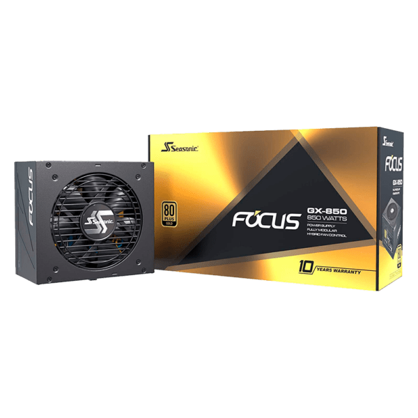 Fuente De Poder Seasonic Focus Gx-850 850W 80 Plus Gold