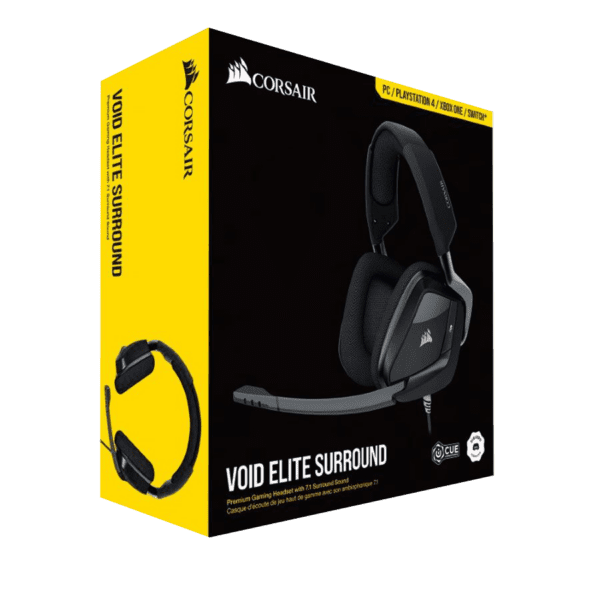 Audifono Corsair Void Rgb Elite Carbon Usb 7.1  Envolvente - Image 2