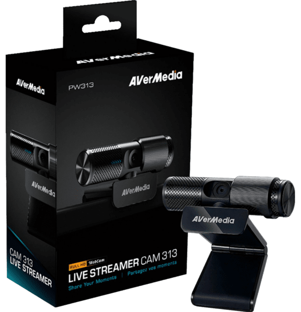 Camara Web Avermedia  Pw313  Live Streamer Cam