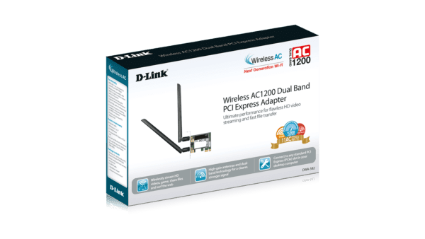 Tarjeta De Red D-Link Dwa-582 Inalambrico Ac1200 Doble Banda