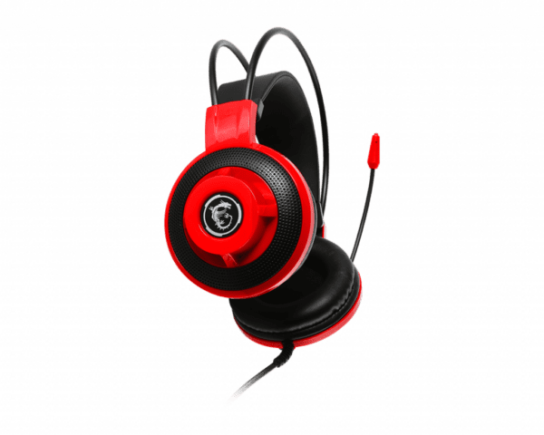 Audifono Msi Ds501 Gaming Negro/Rojo - Image 3
