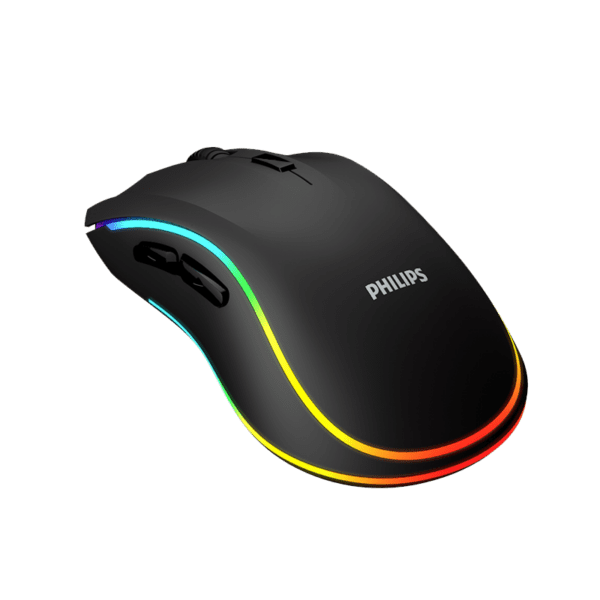 Mouse Philips G403 Momentum Gaming  Cableado Usb 6.400 Dpi - Image 3