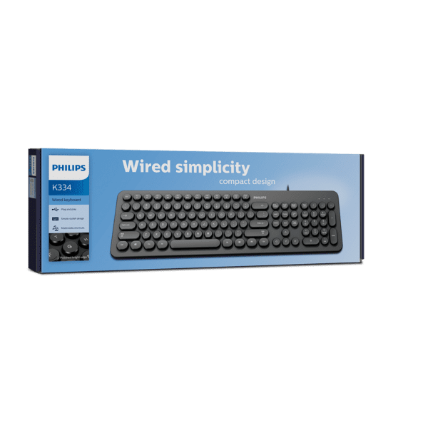 Teclado Philips  K334 Membrana Usb Español - Image 6