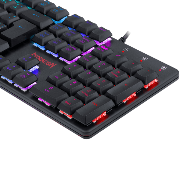 Teclado Redragon K589 Shrapnel Rgb Mecánico Usb Español Switch Rojo - Image 3
