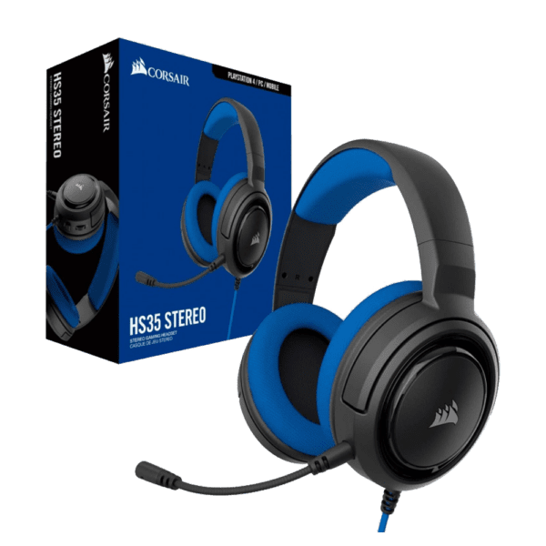 Audifono Corsair Hs35 Estéreo Azul - Image 3