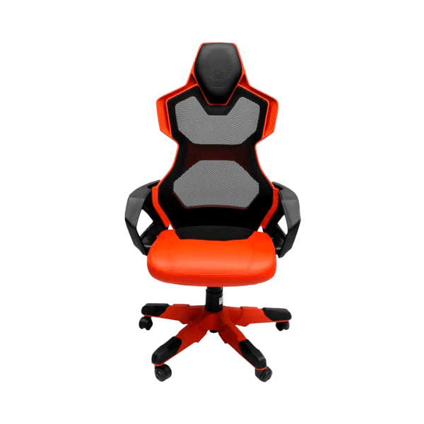 Silla E-Blue  Fiber Plastic & Mesh Gaming Roja - Image 2
