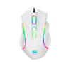 Mouse Redragon M607W Griffin Blanco Rgb 7.200 Dpi