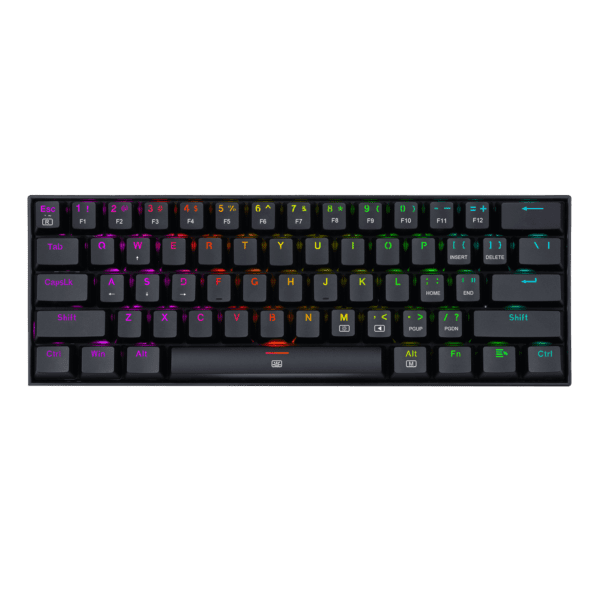 Teclado Redragon K630 Dragonborn Rgb Mecánico Switch Marrón