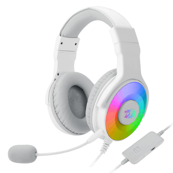 Audifono Redragon H350W-Rgb Pandora Blanco Virtual 7.1 - Image 2