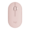 Mouse Logitech  M350 Pebble Inalámbrico Rosado 10.000 Dpi