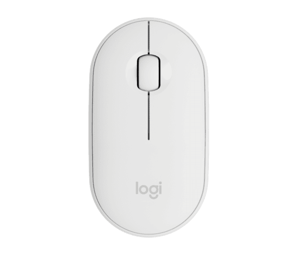 Mouse Logitech M350 Pebble Inalámbrico Blanco 10.000 Dpi