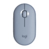 Mouse Logitech  M350 Pebble Inalámbrico Azul 10.000 Dpi