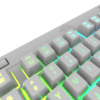 Teclado Redragon K512W Shiva Rgb Blanco Membrana  Usb Español - Image 3