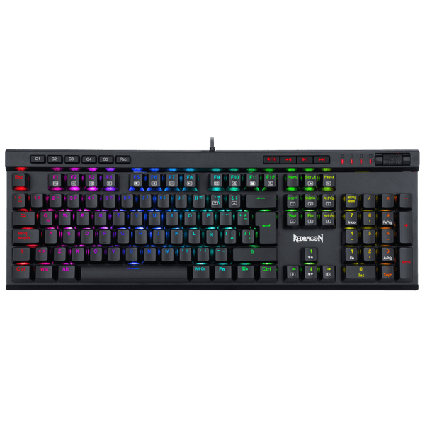 Teclado Redragon K580  Vata Pro Rgb Mecánico Usb Español Switch Marrón - Image 4