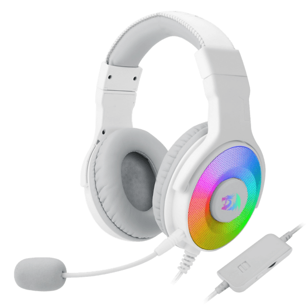 Audifono Redragon H350W Pandora 2 Blanco Rgb - Image 4