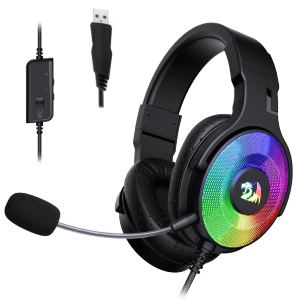 Audifono Redragon H350Rgb Pandora Virtual 7.1 Rgb - Image 4