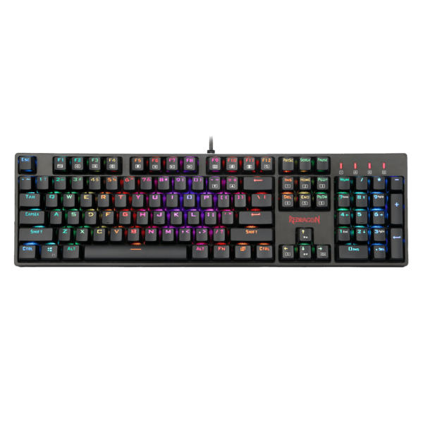Teclado Redragon K582Rgb Surara Rgb Mecánico Usb