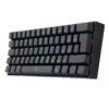 Teclado Redragon K630 Dragonborn Negro Mecánico Led Roja  Switch Café - Image 2