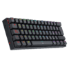 Teclado Redragon K630 Dragonborn Negro Mecánico Led Roja  Switch Café - Image 3
