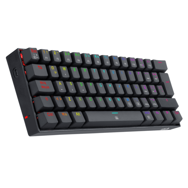 Teclado Redragon K630 Dragonborn Negro Mecánico Led Roja  Switch Café - Image 3