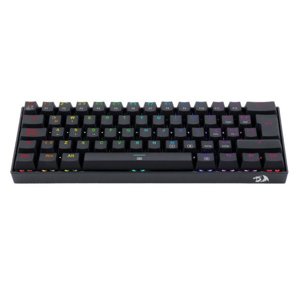 Teclado Redragon K630 Dragonborn Negro Mecánico Led Roja  Switch Café - Image 5