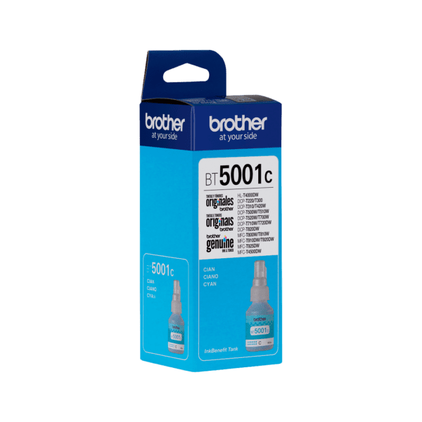 Tinta Brother Bt-5001C Original Color  Cian, 48,8 Ml - Image 2