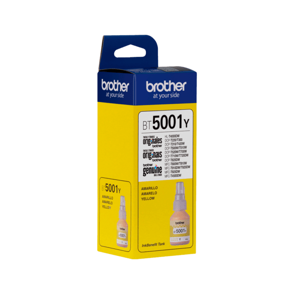 Tinta Brother Bt-5001Y Original Color  Yellow, 48,8 Ml - Image 2