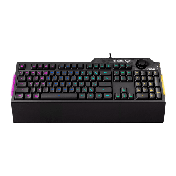 Teclado Asus  Tuf Gaming K1 Rgb Membrana Cableado Usb
