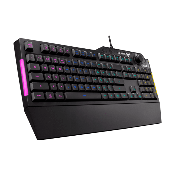Teclado Asus  Tuf Gaming K1 Rgb Membrana Cableado Usb - Image 3